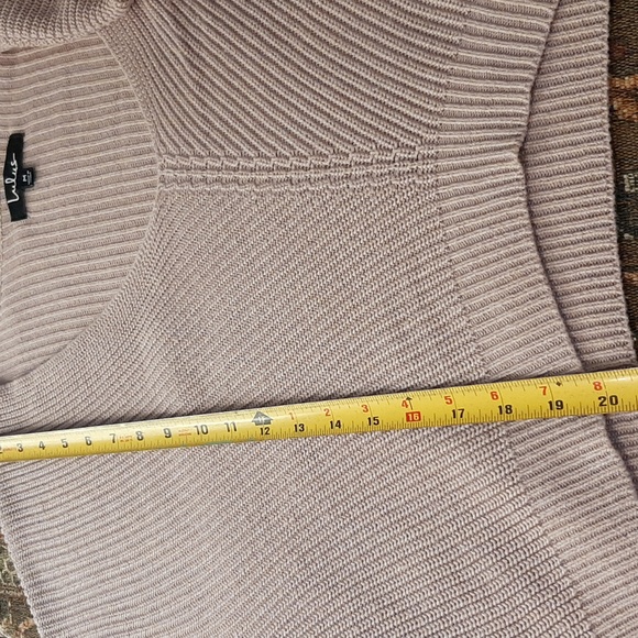 Lulus Oversized Cropped Sweater Size Medium. Tan - Picture 6 of 9